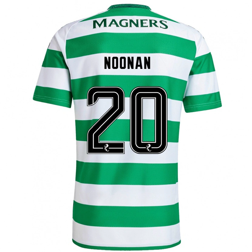 Danxen Uomo Maglia Saoirse Noonan #20 Verde Bianco Kit Gara Home 2024/25 Maglietta