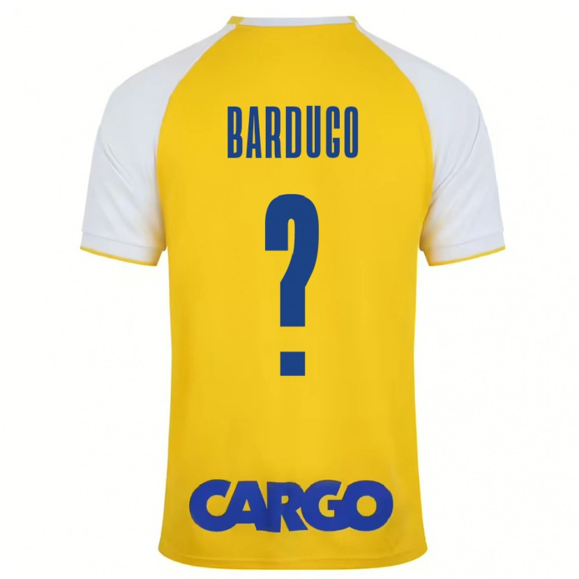 Danxen Uomo Maglia Ori Bardugo #0 Giallo Bianco Kit Gara Home 2024/25 Maglietta