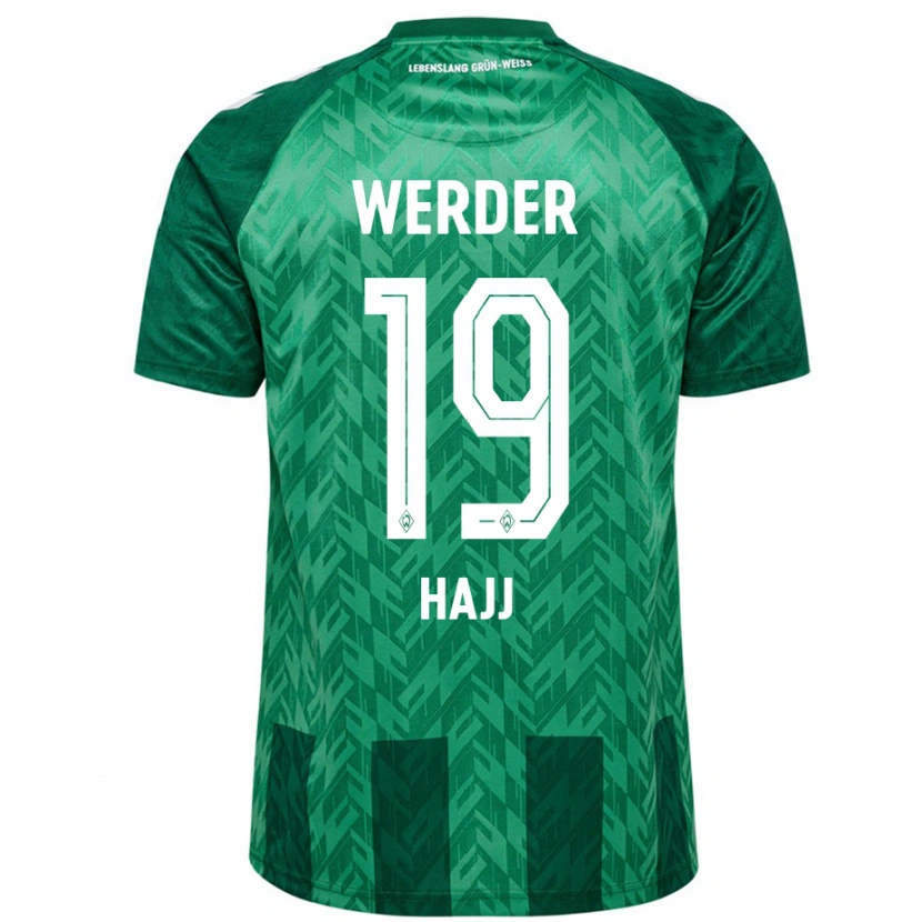Danxen Uomo Maglia Hassan Hajj #19 Verde Kit Gara Home 2024/25 Maglietta