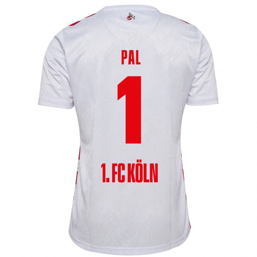 Danxen Uomo Maglia Jasmin Pal #1 Bianco Rosso Kit Gara Home 2024/25 Maglietta