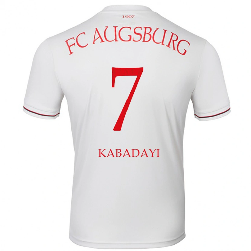 Danxen Uomo Maglia Yusuf Kabadayi #7 Bianco Kit Gara Home 2024/25 Maglietta