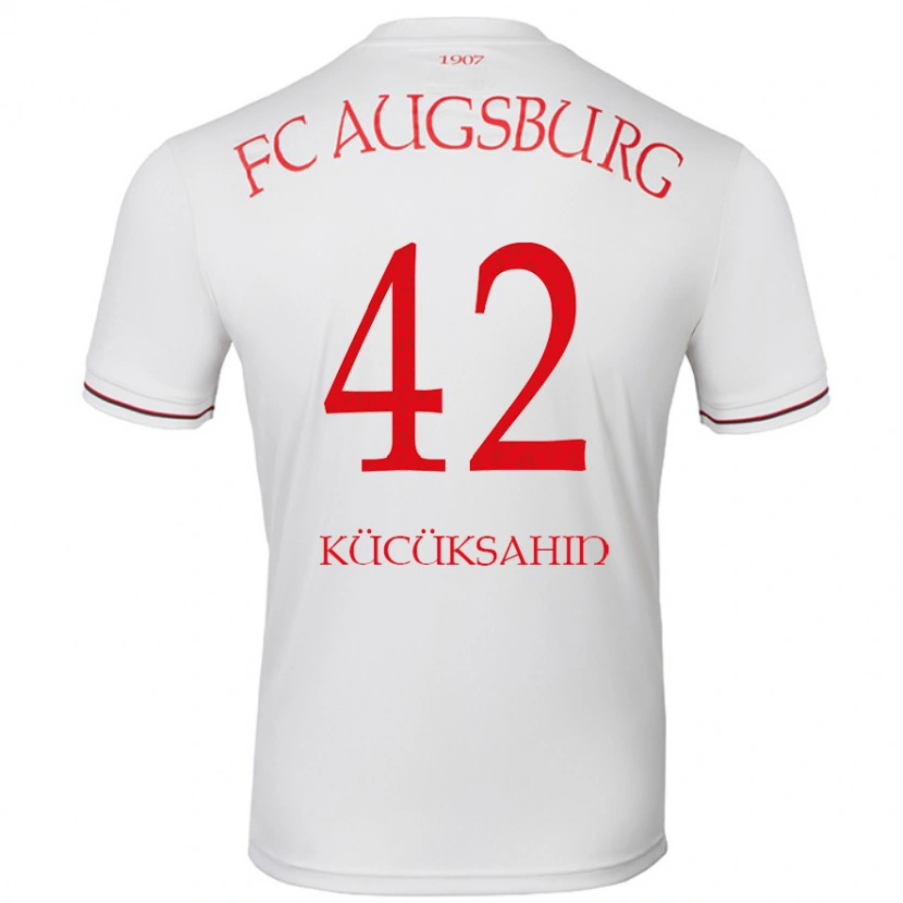 Danxen Uomo Maglia Mahmut Kücüksahin #42 Bianco Kit Gara Home 2024/25 Maglietta