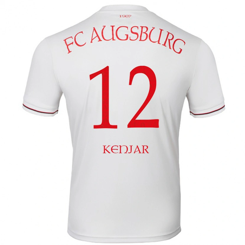 Danxen Uomo Maglia Alen Kenjar #12 Bianco Kit Gara Home 2024/25 Maglietta