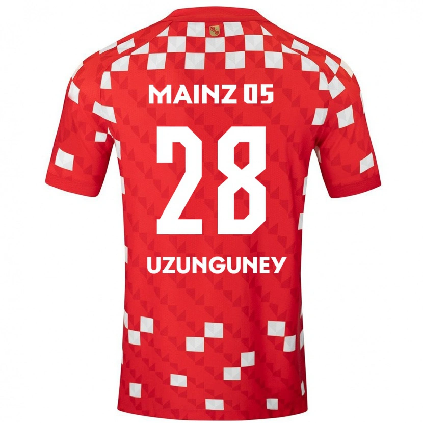 Danxen Uomo Maglia Ebru Uzungüney #28 Bianco Rosso Kit Gara Home 2024/25 Maglietta