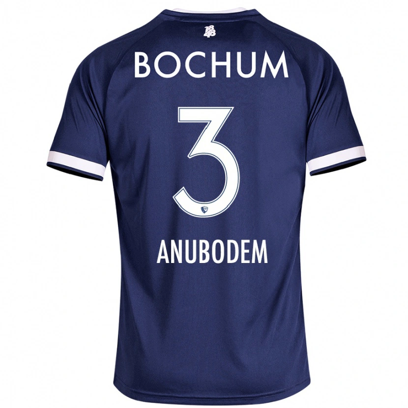 Danxen Uomo Maglia Takang Anubodem #3 Blu Scuro Kit Gara Home 2024/25 Maglietta