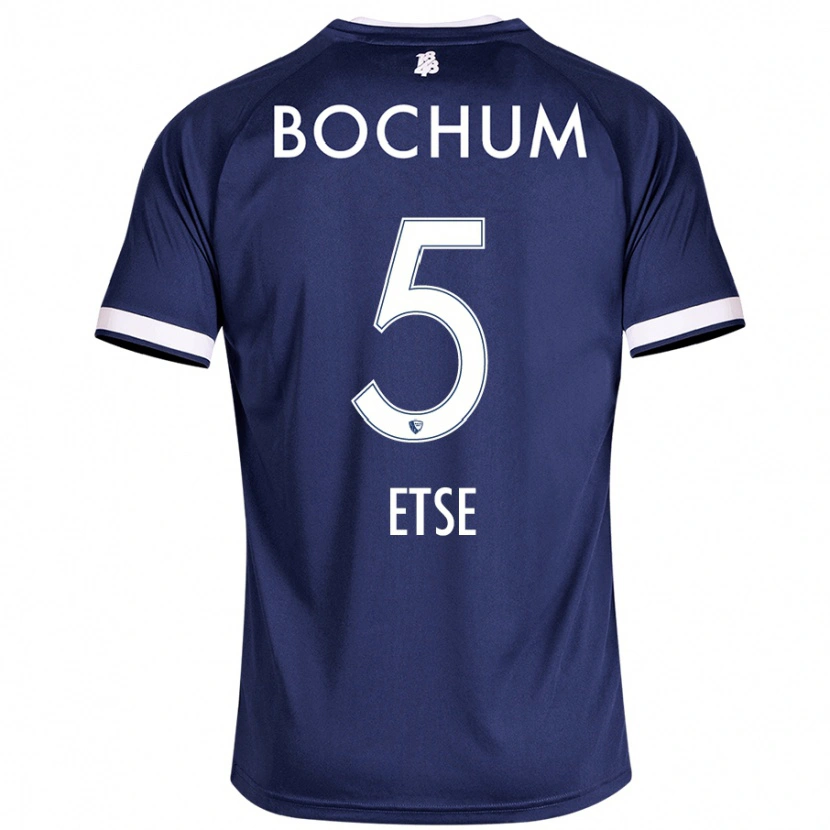 Danxen Uomo Maglia Julian Etse #5 Blu Scuro Kit Gara Home 2024/25 Maglietta