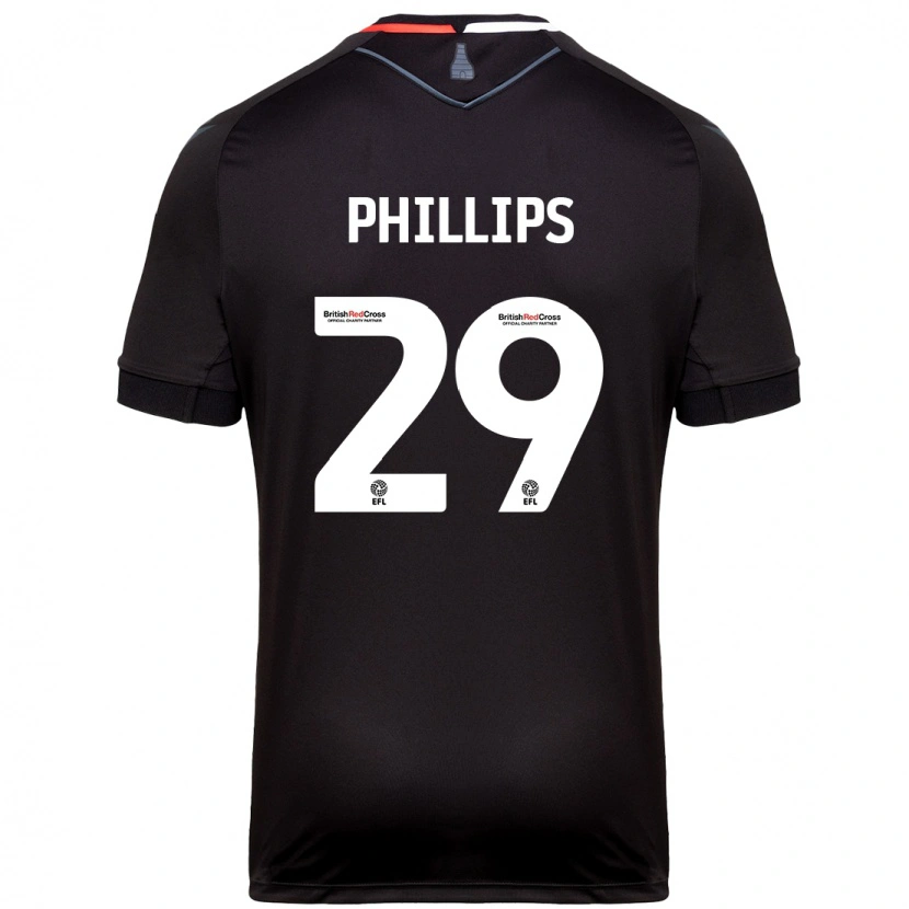 Danxen Uomo Maglia D'margio Wright-Phillips #29 Nero Kit Gara Away 2024/25 Maglietta