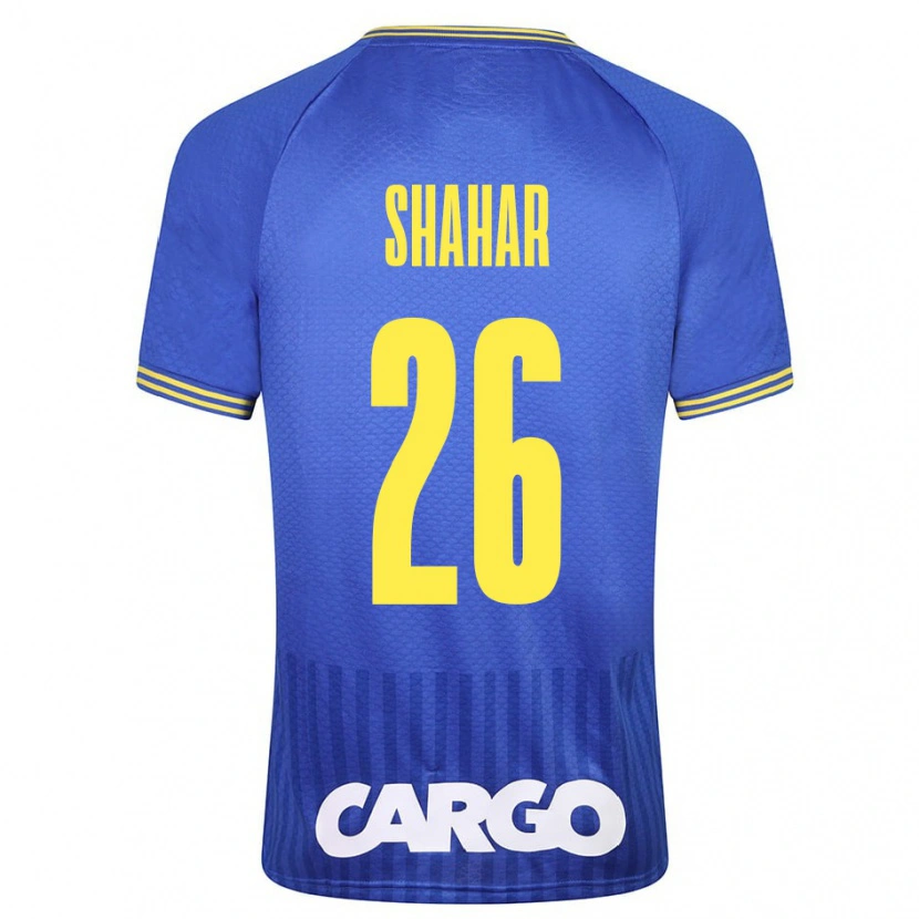 Danxen Uomo Maglia Ido Shahar #26 Bianco Kit Gara Away 2024/25 Maglietta