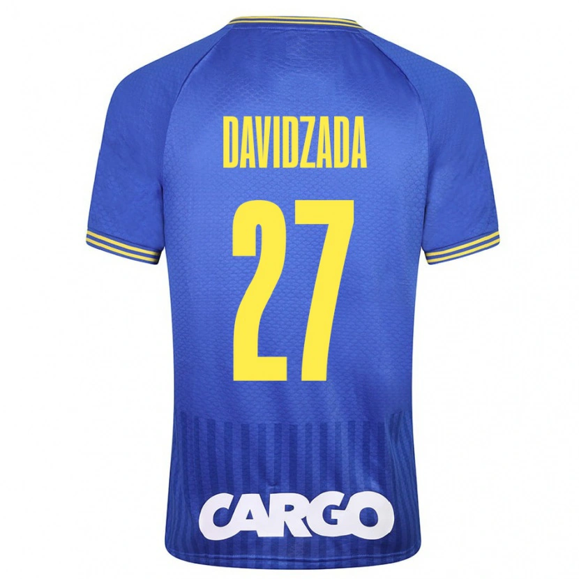 Danxen Uomo Maglia Ofir Davidzada #27 Bianco Kit Gara Away 2024/25 Maglietta