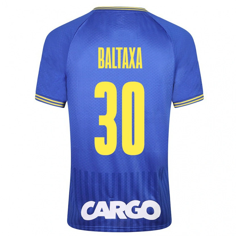 Danxen Uomo Maglia Matan Baltaxa #30 Bianco Kit Gara Away 2024/25 Maglietta
