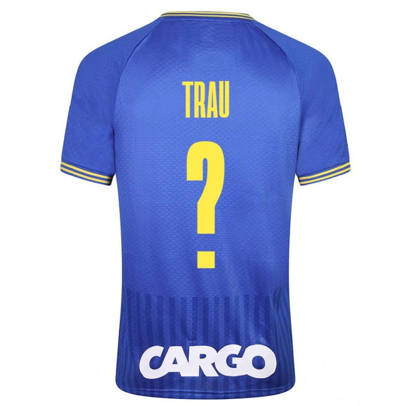 Danxen Uomo Maglia Idan Trau #0 Bianco Kit Gara Away 2024/25 Maglietta