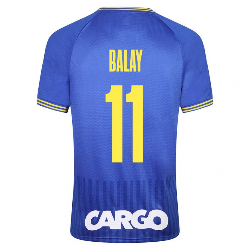 Danxen Uomo Maglia Yehuda Balay #11 Bianco Kit Gara Away 2024/25 Maglietta