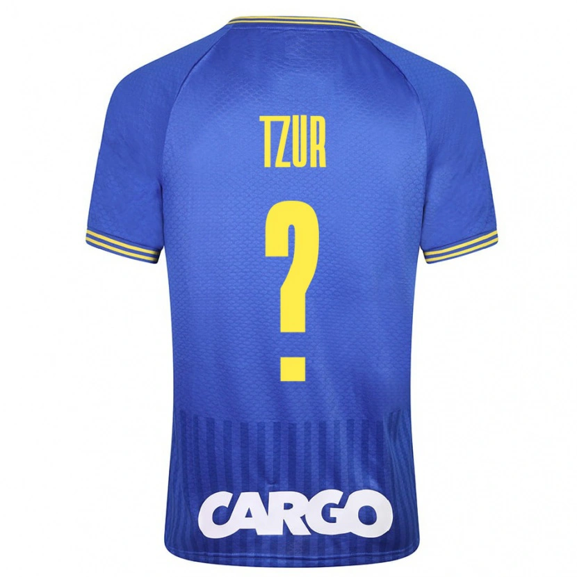 Danxen Uomo Maglia Amit Tzur #0 Bianco Kit Gara Away 2024/25 Maglietta