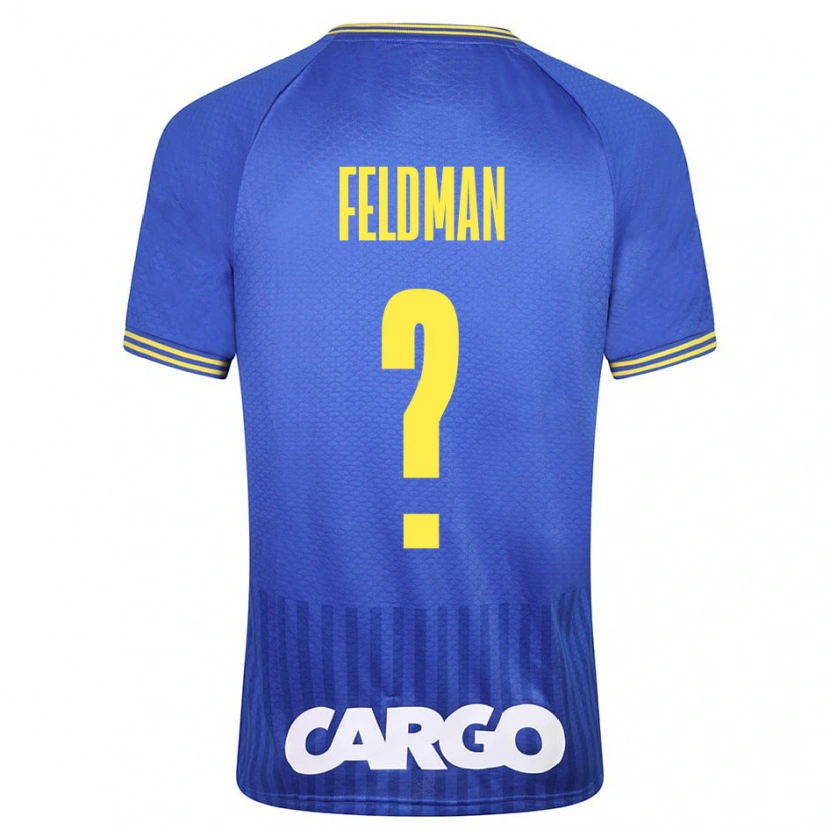 Danxen Uomo Maglia Ron Feldman #0 Bianco Kit Gara Away 2024/25 Maglietta