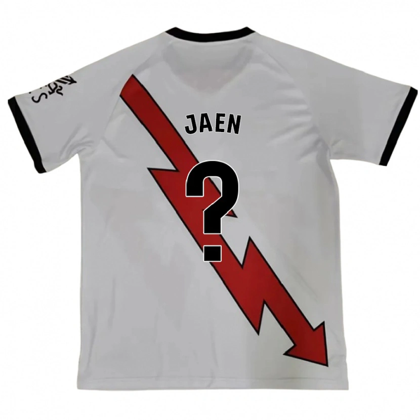 Danxen Uomo Maglia Carlos Jaén #0 Rosso Kit Gara Away 2024/25 Maglietta