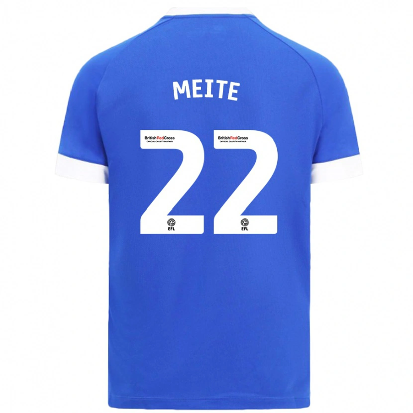 Danxen Donna Maglia Yakou Méïté #22 Azzurro Kit Gara Home 2024/25 Maglietta