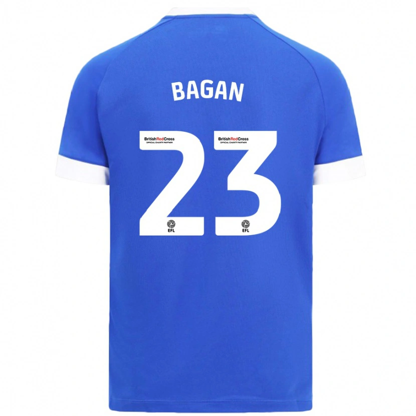 Danxen Donna Maglia Joel Bagan #23 Azzurro Kit Gara Home 2024/25 Maglietta