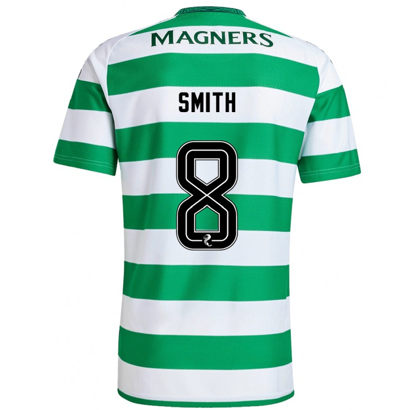 Danxen Donna Maglia Jenny Smith #8 Verde Bianco Kit Gara Home 2024/25 Maglietta