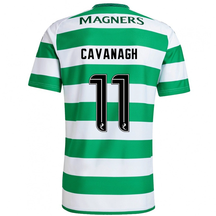 Danxen Donna Maglia Colette Cavanagh #11 Verde Bianco Kit Gara Home 2024/25 Maglietta