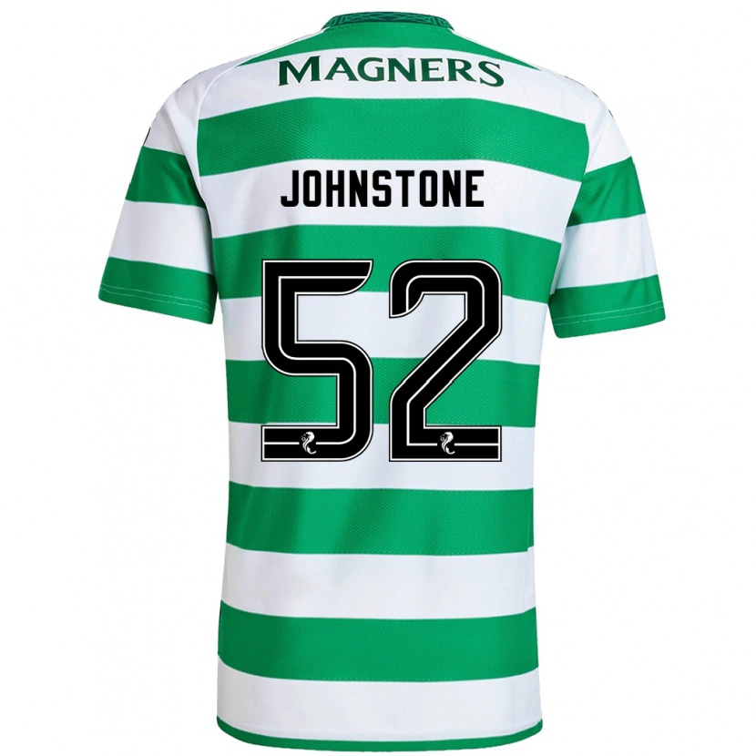 Danxen Donna Maglia Rachael Johnstone #52 Verde Bianco Kit Gara Home 2024/25 Maglietta
