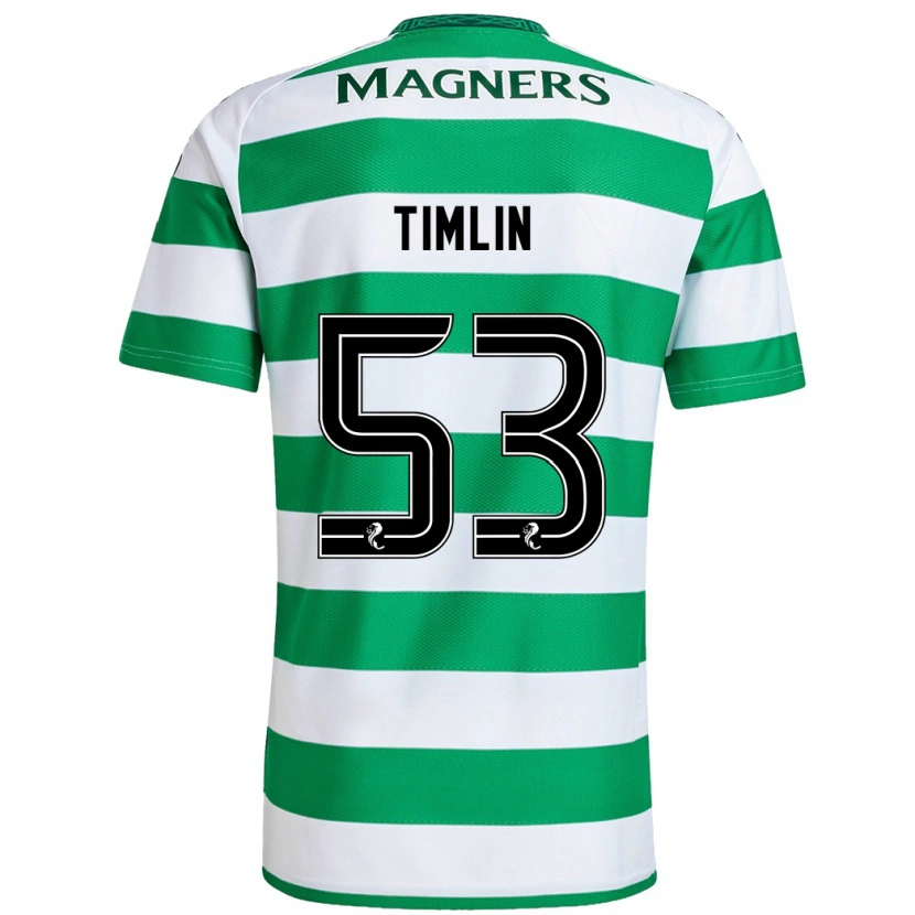 Danxen Donna Maglia Sophie Timlin #53 Verde Bianco Kit Gara Home 2024/25 Maglietta
