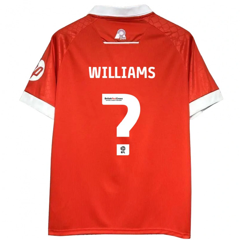 Danxen Donna Maglia Sam Williams #0 Rosso Bianco Kit Gara Home 2024/25 Maglietta