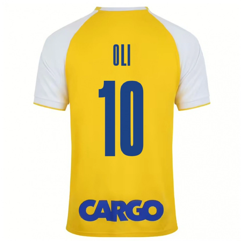 Danxen Donna Maglia Ido Oli #10 Giallo Bianco Kit Gara Home 2024/25 Maglietta