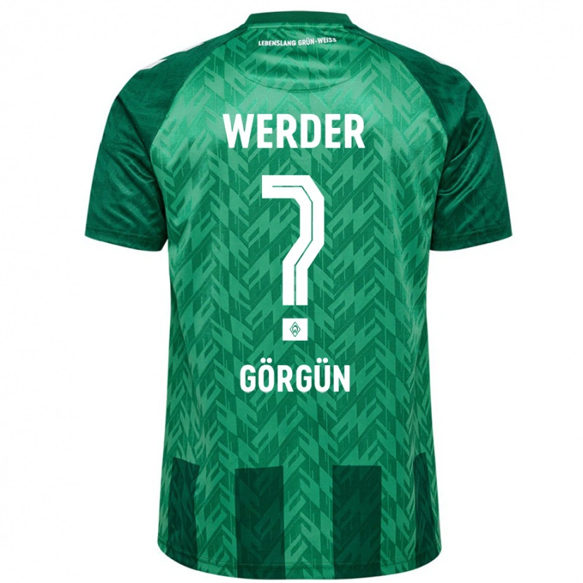 Danxen Donna Maglia Deniz-Erdem Görgün #0 Verde Kit Gara Home 2024/25 Maglietta