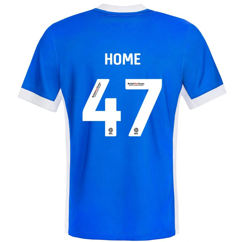 Danxen Donna Maglia Josh Home #47 Blu Bianco Kit Gara Home 2024/25 Maglietta