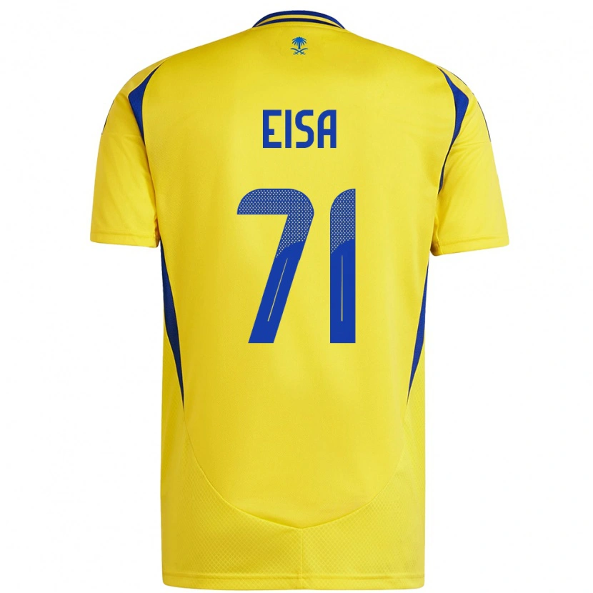 Danxen Donna Maglia Bayan Eisa #71 Giallo Blu Kit Gara Home 2024/25 Maglietta