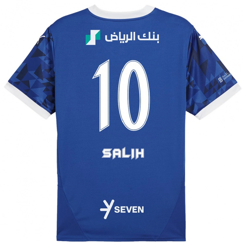 Danxen Donna Maglia Zakia Salih #10 Blu Scuro Bianco Kit Gara Home 2024/25 Maglietta