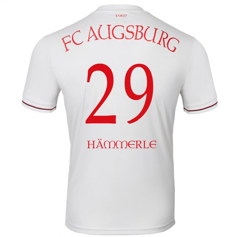 Danxen Donna Maglia Mauro Hämmerle #29 Bianco Kit Gara Home 2024/25 Maglietta