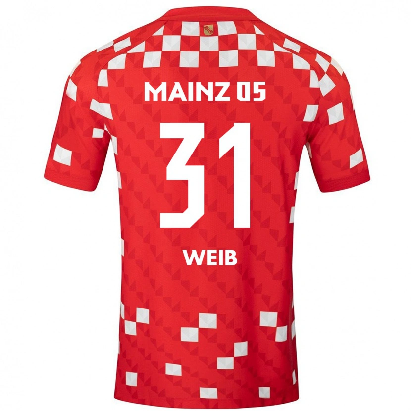 Danxen Donna Maglia Finja Weiß #31 Bianco Rosso Kit Gara Home 2024/25 Maglietta