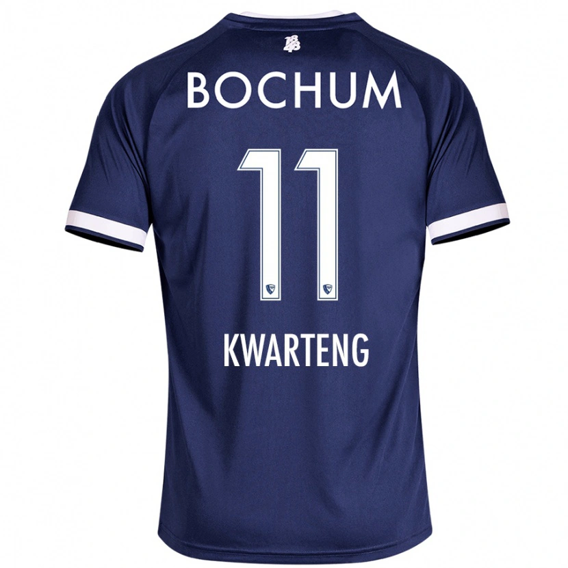 Danxen Donna Maglia Moritz-Broni Kwarteng #11 Blu Scuro Kit Gara Home 2024/25 Maglietta