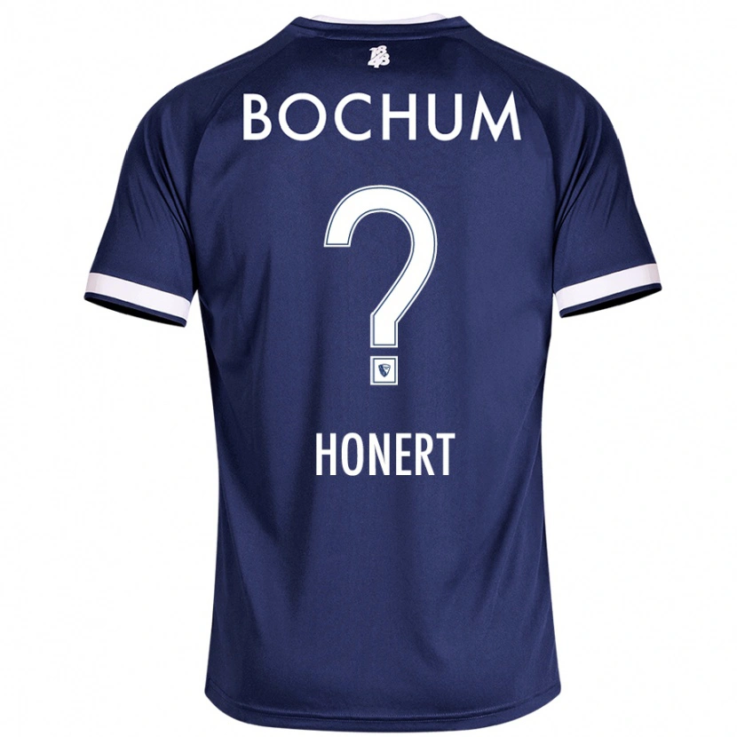 Danxen Donna Maglia Jan Honert #0 Blu Scuro Kit Gara Home 2024/25 Maglietta