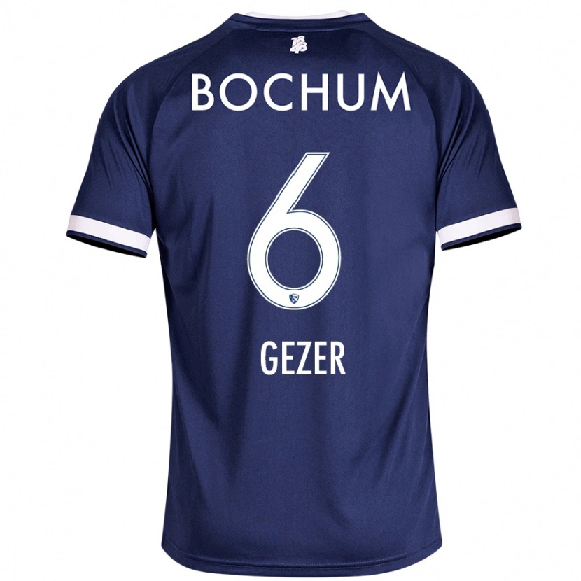 Danxen Donna Maglia Joel Gezer #6 Blu Scuro Kit Gara Home 2024/25 Maglietta