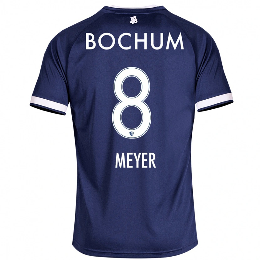 Danxen Donna Maglia Tom Meyer #8 Blu Scuro Kit Gara Home 2024/25 Maglietta