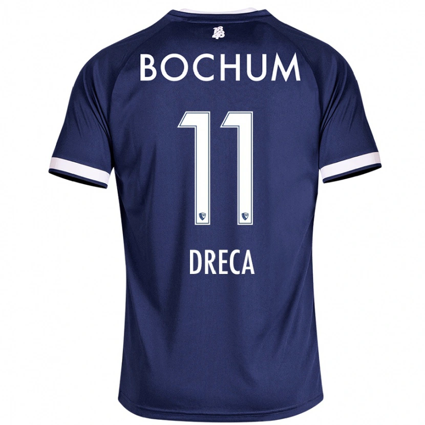 Danxen Donna Maglia Benjamin Dreca #11 Blu Scuro Kit Gara Home 2024/25 Maglietta