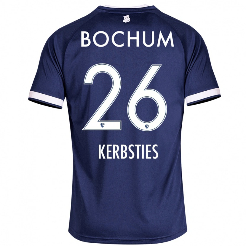 Danxen Donna Maglia Keanu Kerbsties #26 Blu Scuro Kit Gara Home 2024/25 Maglietta