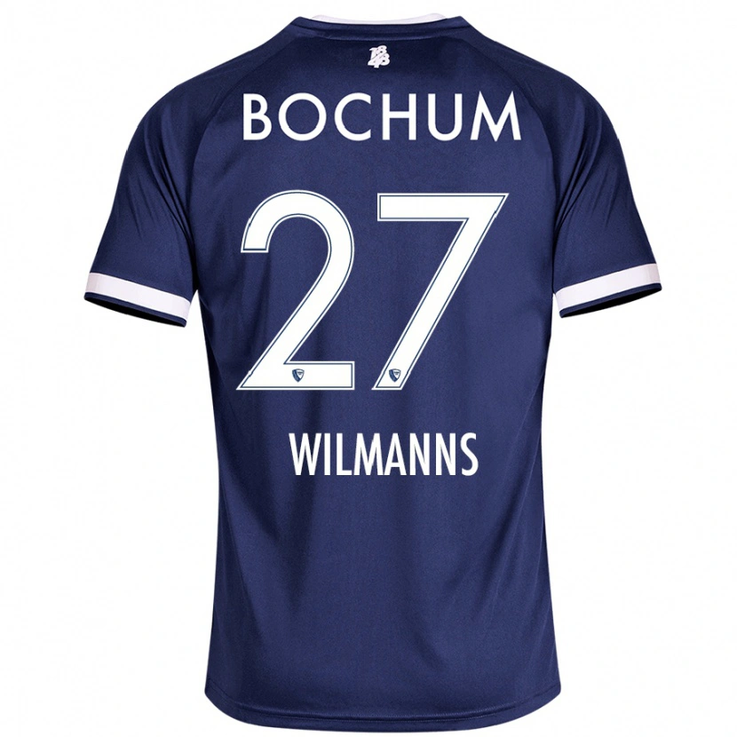 Danxen Donna Maglia Anjo Wilmanns #27 Blu Scuro Kit Gara Home 2024/25 Maglietta