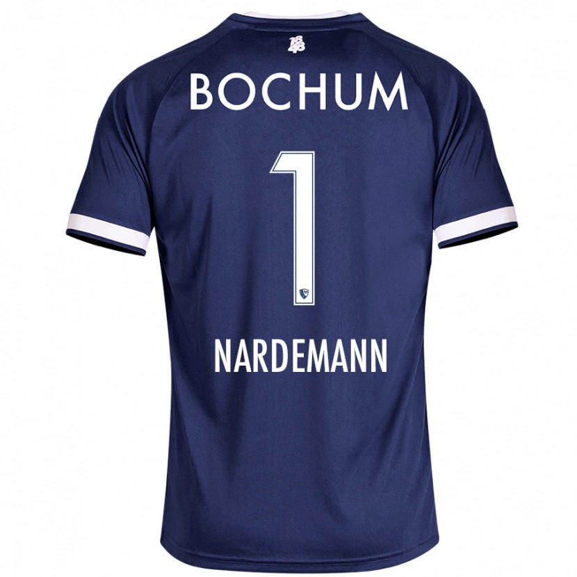 Danxen Donna Maglia Kari Närdemann #1 Blu Scuro Kit Gara Home 2024/25 Maglietta