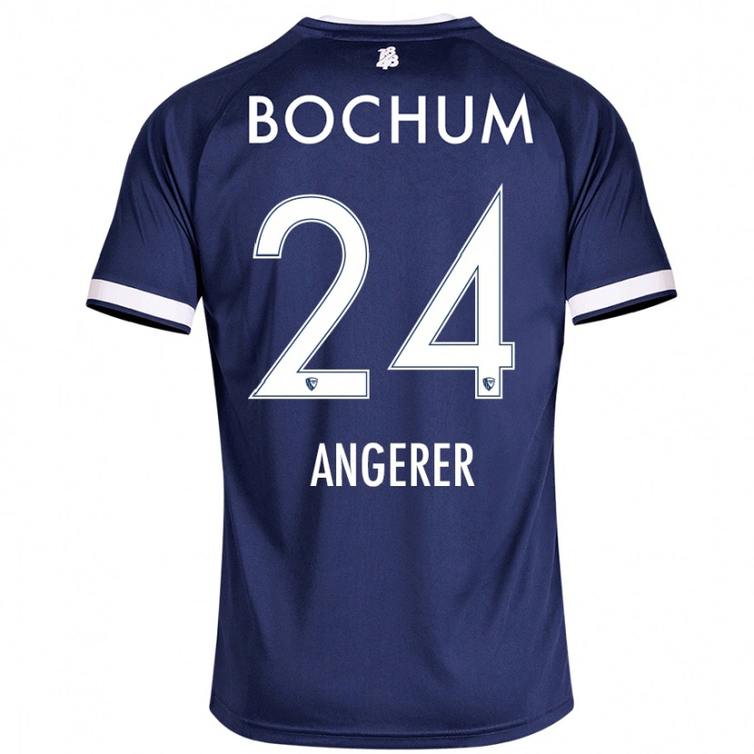 Danxen Donna Maglia Alina Angerer #24 Blu Scuro Kit Gara Home 2024/25 Maglietta