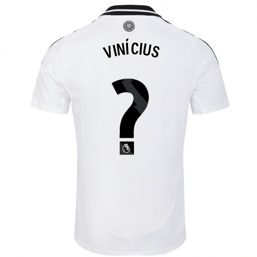 Danxen Donna Maglia Carlos Vinícius #0 Bianco Kit Gara Home 2024/25 Maglietta
