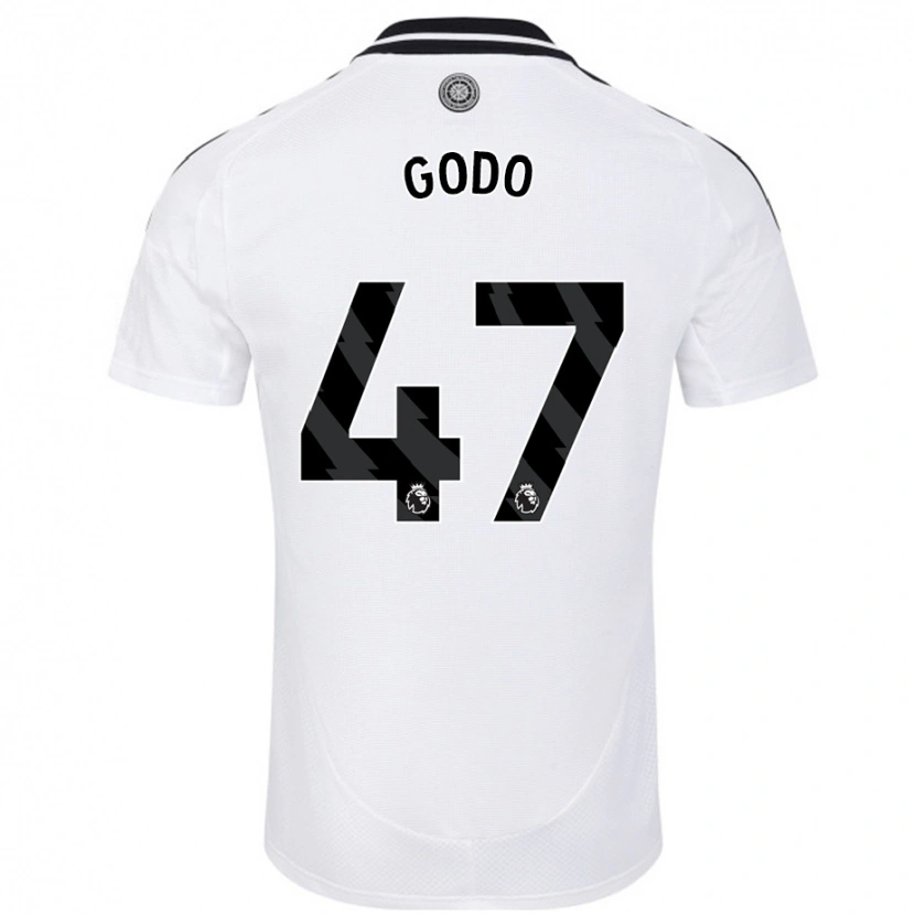 Danxen Donna Maglia Martial Godo #47 Bianco Kit Gara Home 2024/25 Maglietta