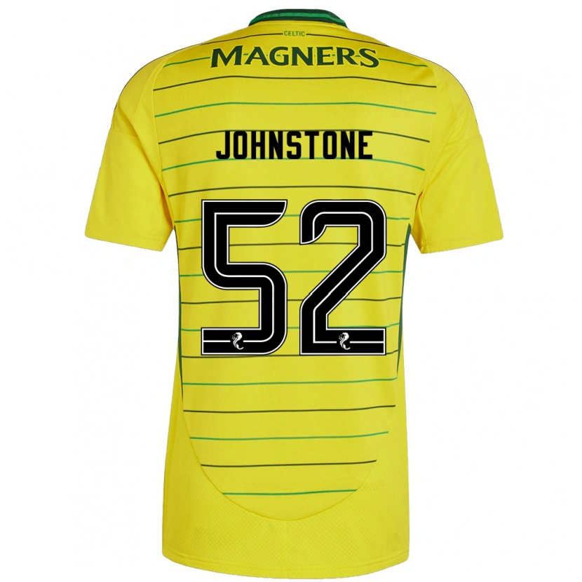 Danxen Donna Maglia Rachael Johnstone #52 Giallo Kit Gara Away 2024/25 Maglietta