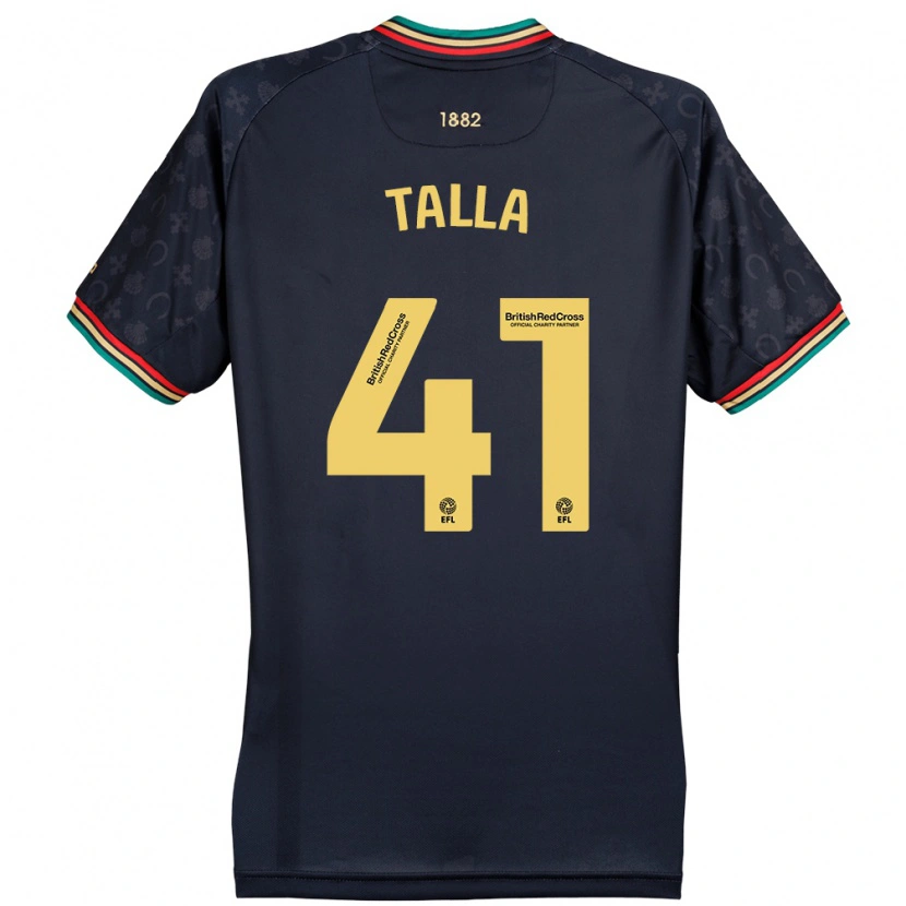 Danxen Donna Maglia Lorent Talla #41 Blu Navy Scuro Kit Gara Away 2024/25 Maglietta