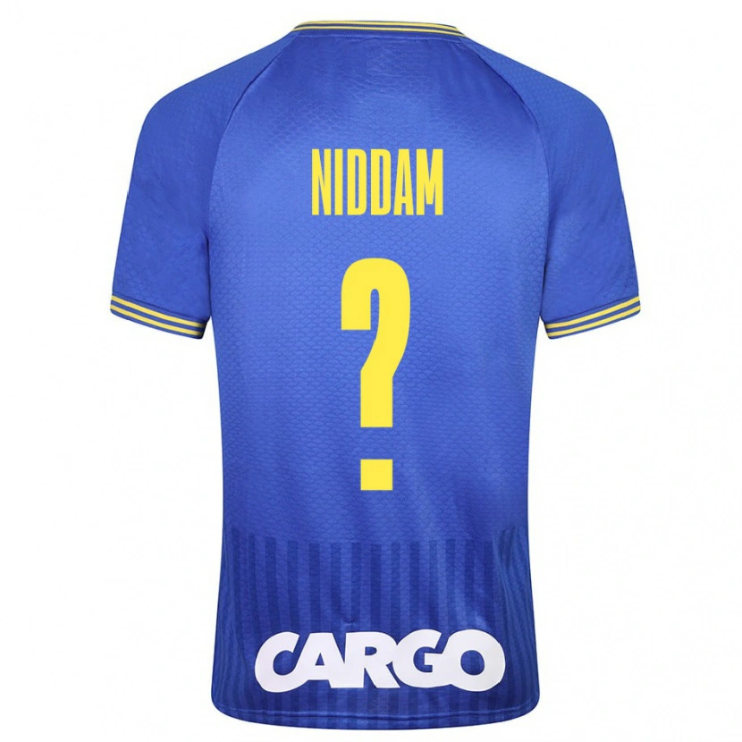 Danxen Donna Maglia Nadav Niddam #0 Bianco Kit Gara Away 2024/25 Maglietta