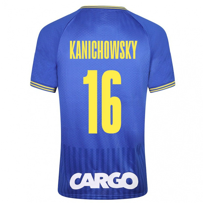 Danxen Donna Maglia Gabi Kanichowsky #16 Bianco Kit Gara Away 2024/25 Maglietta