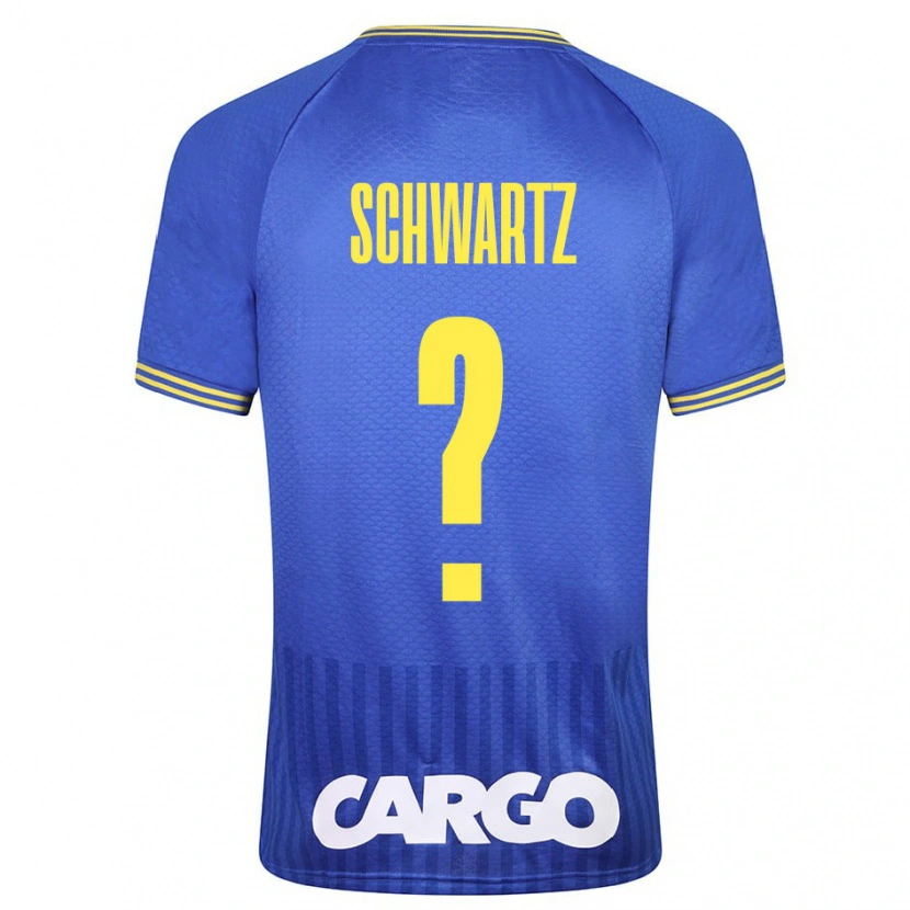 Danxen Donna Maglia Noam Schwartz #0 Bianco Kit Gara Away 2024/25 Maglietta