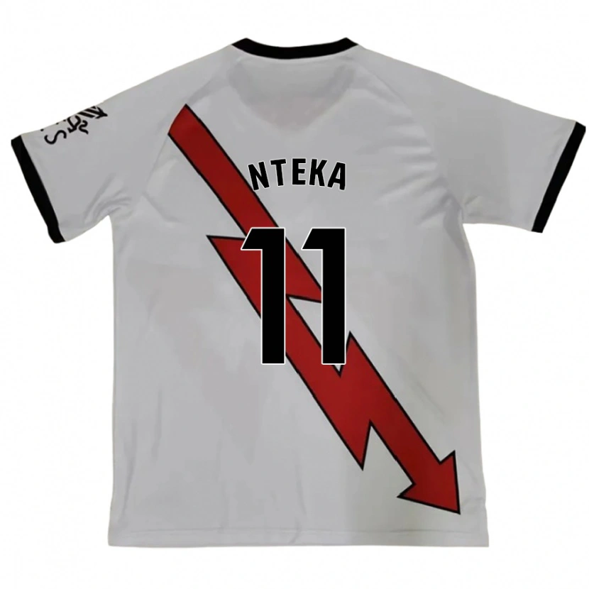Danxen Donna Maglia Randy Nteka #11 Rosso Kit Gara Away 2024/25 Maglietta